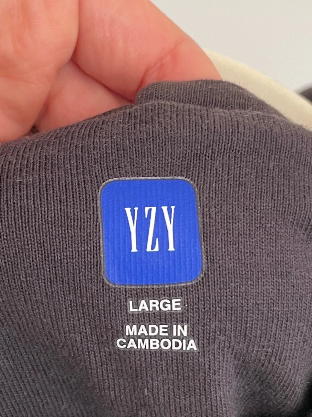 Yeezy Gap Balenciaga Dove Hoodie Large Sweatshirt Baggy Oversized Loose Logo
